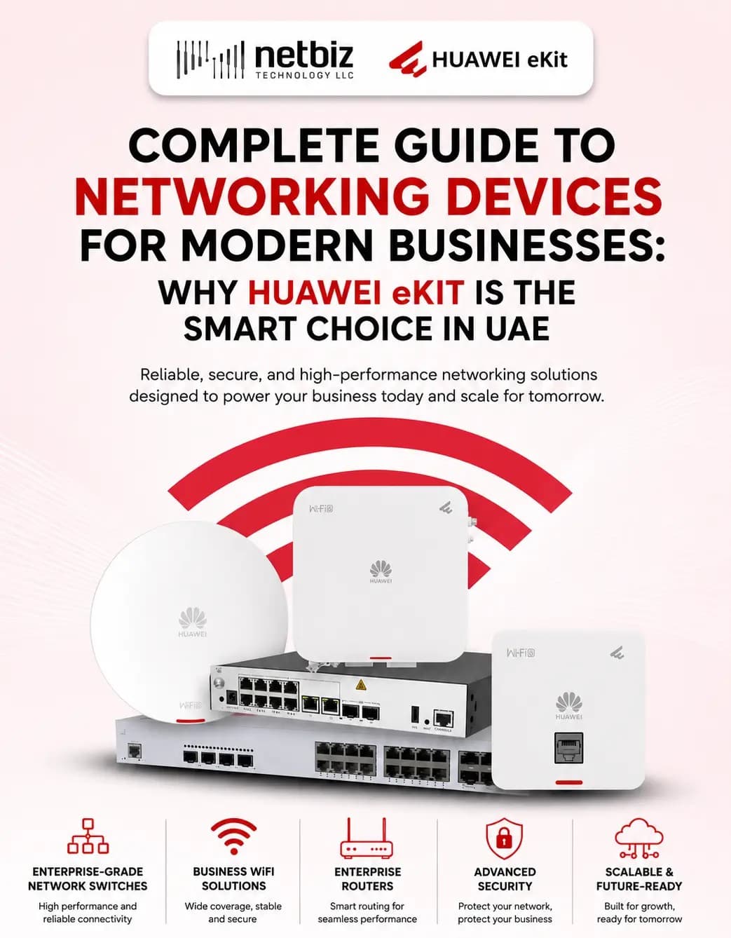 Complete Guide to Networking Devices for Modern Businesses: Why Huawei eKit is the Smart Choice in UAE
