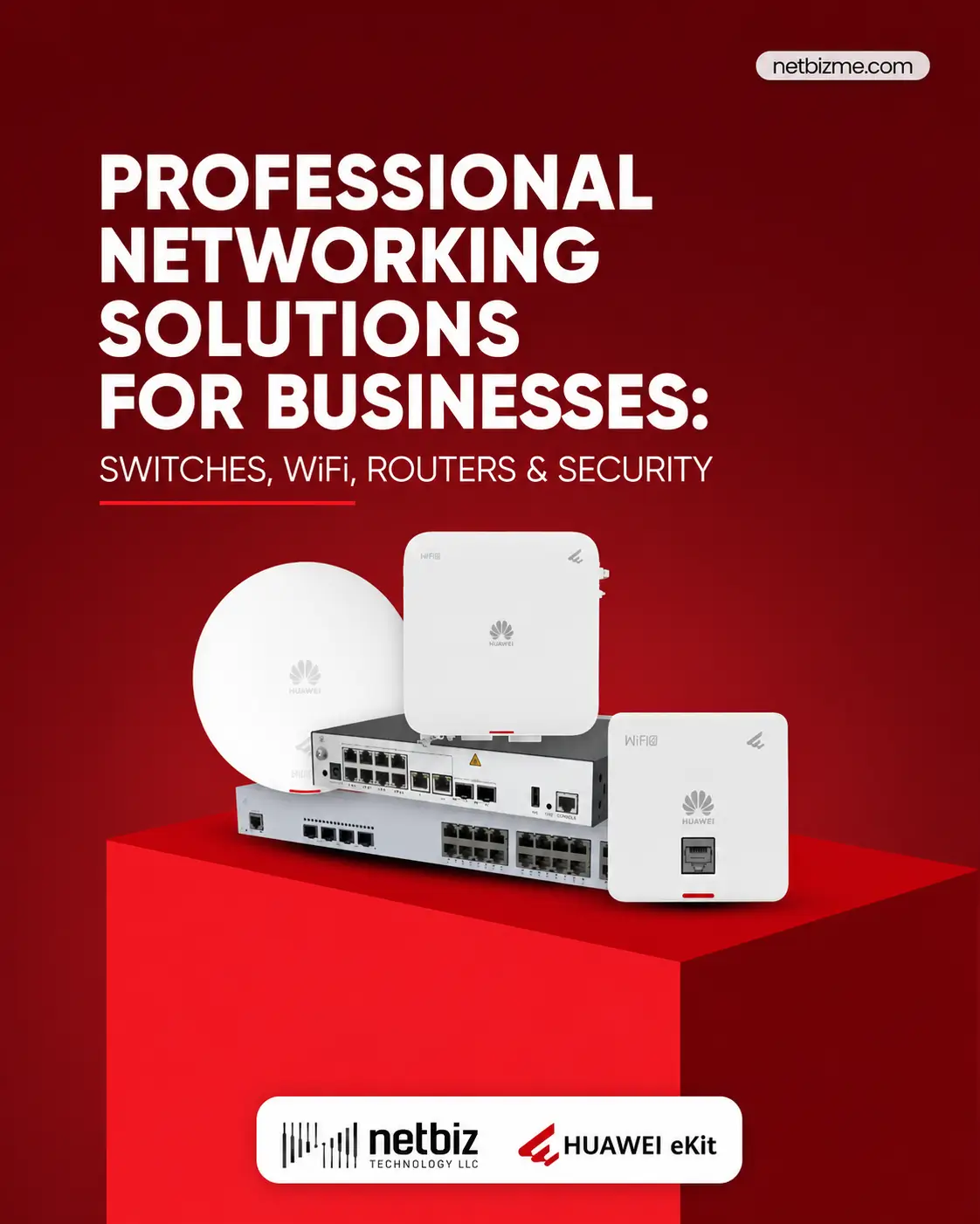 Professional Networking Solutions for Businesses: Switches, WiFi, Routers & Security