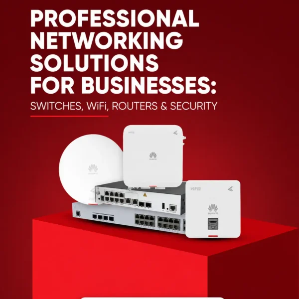 Professional Networking Solutions for Businesses Switches, WiFi, Routers & Security